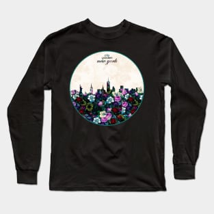 new york skyline Long Sleeve T-Shirt